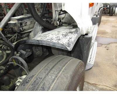 Used 2016 Freightliner Cascadia Inner Fender Splash Guard, Left Side, Black Plastic