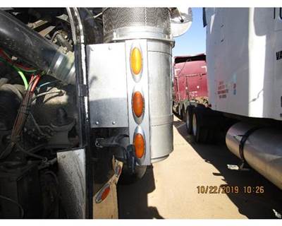 Used 2007 Freightliner Classic XL Chrome Breather Light Bar, Left Side