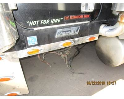 Used 2007 Freightliner Classic XL Chrome Light Panel Under Cab Section, Left