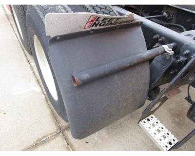 Used 2006 Freightliner Columbia 120 Right Rear Quarter Fender, Black Plastic