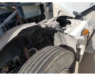 Used 2005 Freightliner Columbia Left Inner Fender Well, Black Plastic