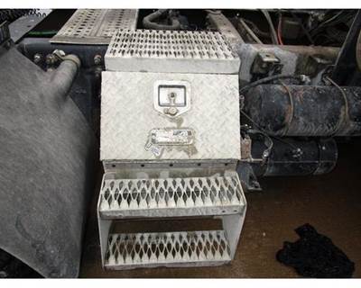 Used Protech Aluminum Tool Box/Steps Frame Mount 18" x 24-1/2" for Freightliner Columbia 120