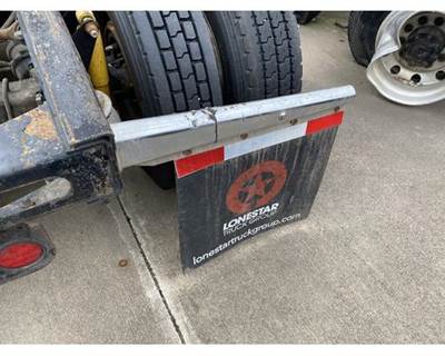 Used 2011 Freightliner Coronado 132 Right Chrome Rear Mudflap Bracket with Mudflap