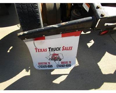 Used 2007 Freightliner ST120 Left Steel Rear Mudflap Bracket with Mudflap