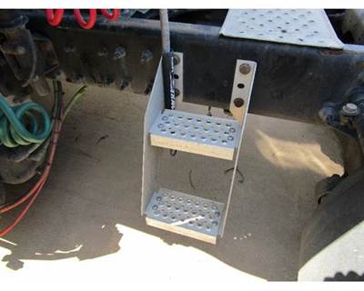 Used 2013 International ProStar Frame Mounted Side Steps, Approx. 11 Inches Wide