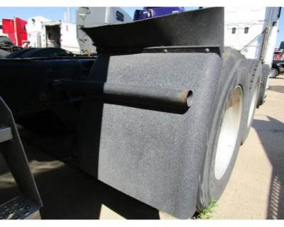 Used 2013 International ProStar Left Rear Quarter Fender, Black Plastic