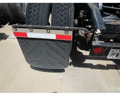 Used 2010 International ProStar Left Bar Style Rear Mudflap Bracket with Mudflap