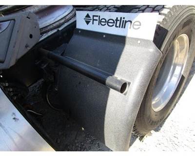 Used 2009 Kenworth T2000 Left Black Plastic Rear Quarter Fender