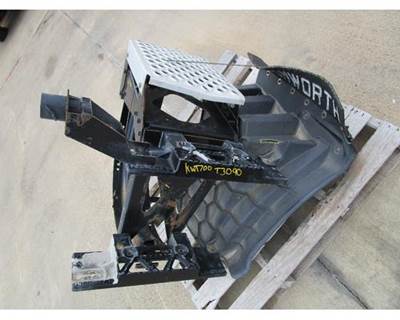 Used Kenworth T700 Left Side Fairing Bracket and Step Assembly
