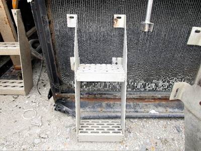 USED MACK FRAME STEPS. 
APPROX. 10 1/2 INCHES WIDE BY 26 INCHES TALL