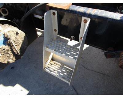 Used 2008 Mack Pinnacle CHU613 Aluminum Frame Mounted Side Steps, Approx. 12 Inches Wide