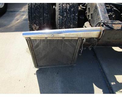 Used 1996 Peterbilt 377 Left Chrome Rear Mudflap Bracket