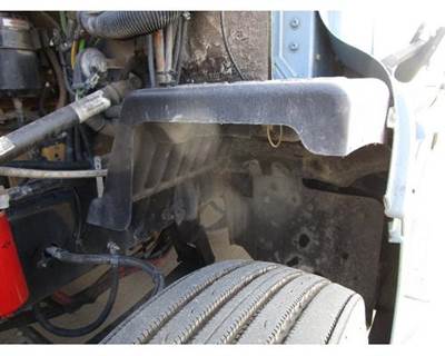 Used 2007 Peterbilt 387 Left Black Plastic Inner Fender Well
