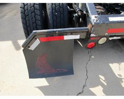 Used 2006 Peterbilt 387 Left Rear Mudflap with 45 Degree Angle End