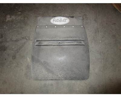 USED PETERBILT QUARTER FENDER. BLACK PLASTIC