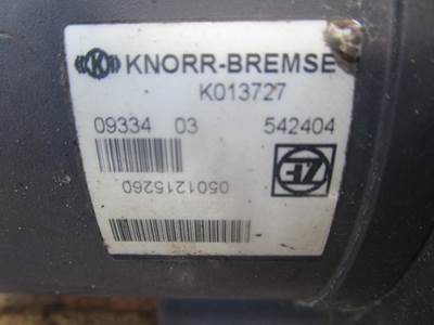 USED KNORR-BREMSE CLUTCH ACTUATOR & SERVO OEM # K013727  /0501215260  