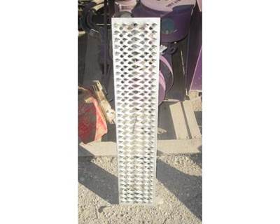 USED ALUMINUM STEP. 
APPROX: 33 1/2 INCHES LONG BY 7 INCHES WIDE