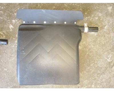 USED BLACK PLASTIC QUARTER FENDER - PASSENGER SIDE
