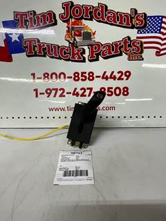 USED VOLVO TRAILER BRAKE VALVE ASSEMBLY WITH HANDLE AND MOUNTING BRACKET