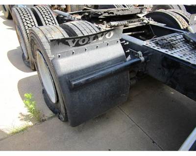 Used 2012 Volvo VNL Right Rear Quarter Fender, Black Plastic