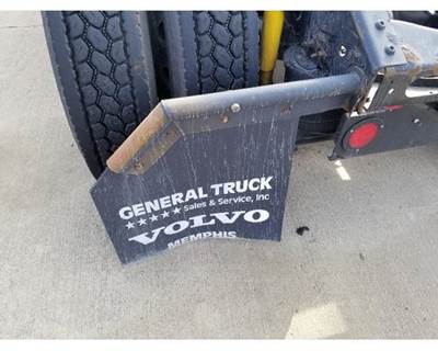 Used 2008 Volvo VNL Left Rear Mudflap Bracket with 45 Degree Angle