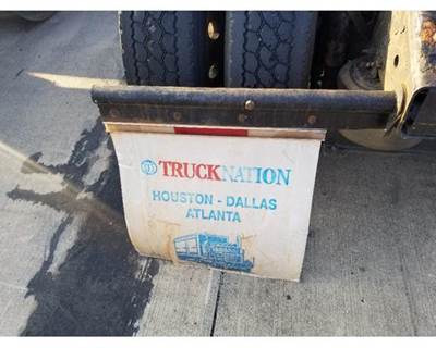 Used 2007 Volvo VNL Left Rear Mudflap Bracket, Black
