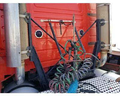 Used 2006 Volvo VNL Muffler Support Bracket with Cross Torsion Bar