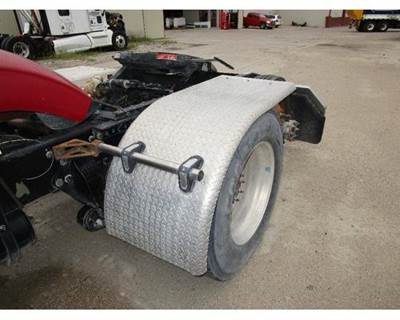 Used Aluminum Diamond Plate Left Rear Half Fender for Western Star 4900