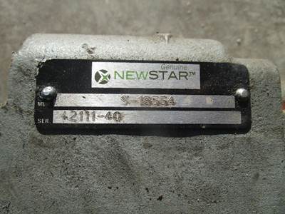 USED PTO HYDRAULIC PUMP
MODEL : S-18554 
S/N: 42111-40