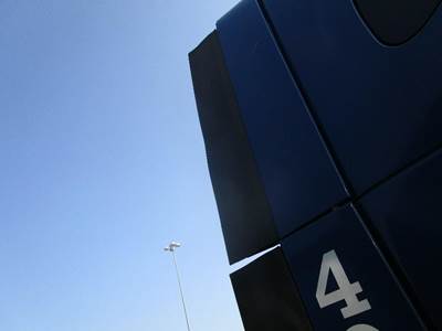 Freightliner Cascadia Right Sleeper Fairing for a Freightliner CASCADIA 125