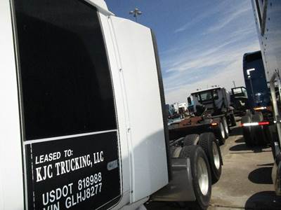 Western Star 5700 Left Sleeper Fairing for a Western Star TR 5700