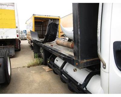 Used 2018 Shop Built 18FT Steel Flatbed on 12IN Centers for Freightliner S2G