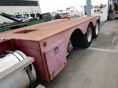 Shop Built OIL FIELD WINCH BED Truck Tank