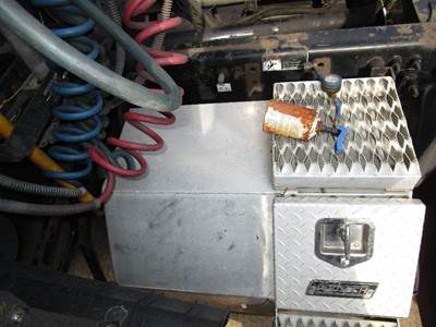 ProTech FRAME MOUNT Left Tool Box for a Freightliner CASCADIA 125