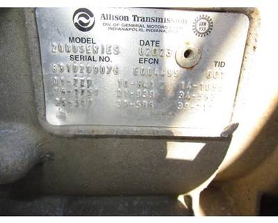 Allison 2000 Transmission