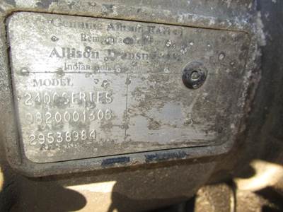 Allison 2400 Series Transmission