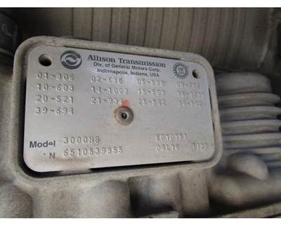 Allison 3000HS Transmission