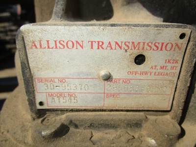 Allison AT545 Transmission
