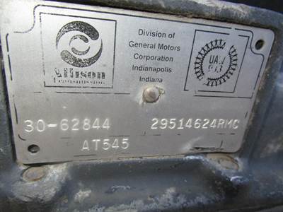 Allison AT545 Transmission