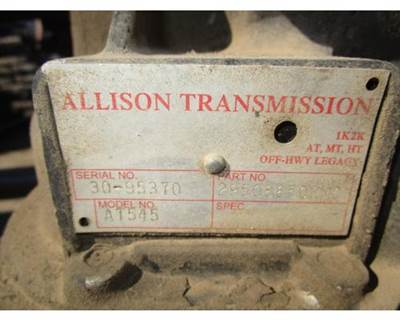 Allison AT545 Transmission
