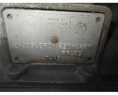 Allison MT643 Transmission