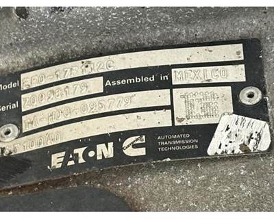 Fuller EEO-17F112C Transmission for a International LT625