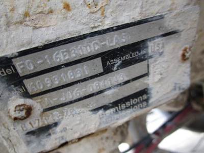 Fuller FO16E310C-LAS Transmission for a International Prostar