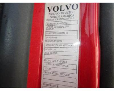 Volvo AT2612D Transmission for a Volvo VNM