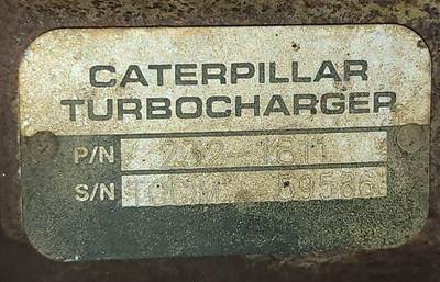 Caterpillar C15 Turbocharger / Supercharger