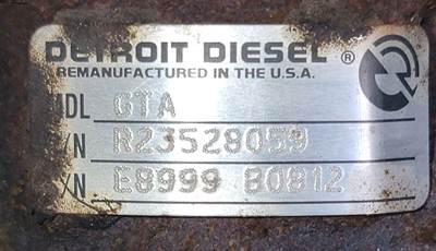 Detroit 60SER Turbocharger / Supercharger