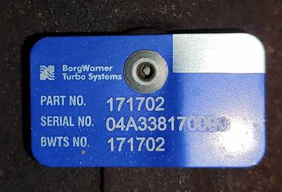 Detroit Series 60 12.7L Turbocharger / Supercharger