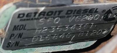 Detroit Series 60 14.0L Turbocharger / Supercharger