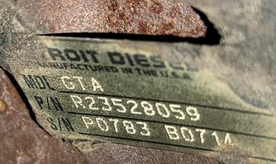 Detroit Series 60 Turbocharger / Supercharger