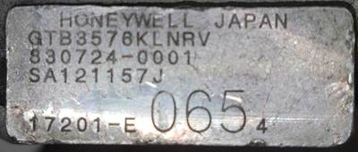 Hino J08E Turbocharger / Supercharger